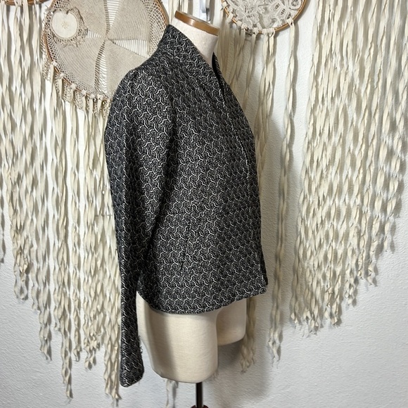 Eileen Fisher Zip Front Cotton Blend Jacket Size XS - Picture 3 of 7